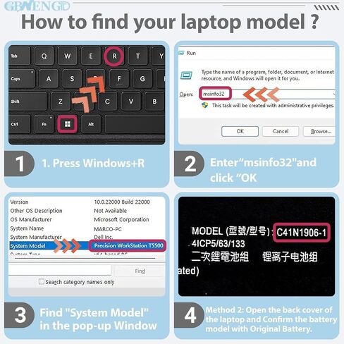 C41N1906-1 تبديل البطارية لسلسلة ASUS TUF Gaming A15 FA506 FA506QR F15 FX506 A17 FA706 FA706IU in Kuwait