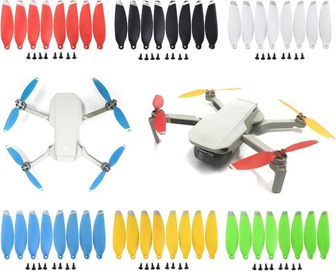Accessory 48PCS 4726F Propeller Foldable Low Noise Colorful Blades for DJI Mavic Mini Drone in Saudi Arabia