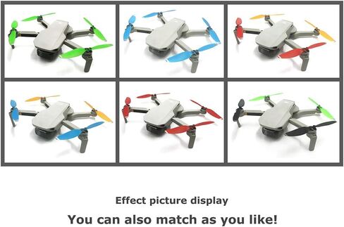 Accessory 48PCS 4726F Propeller Foldable Low Noise Colorful Blades for DJI Mavic Mini Drone in Saudi Arabia
