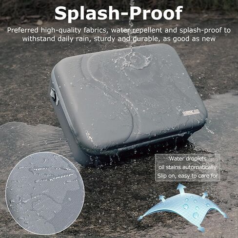 Hard Carrying Case for DJI NEO, Gray PU Waterproof Anti-Drop Portable Travel Shoulder Bag and Handbag 2 in 1 in Saudi Arabia
