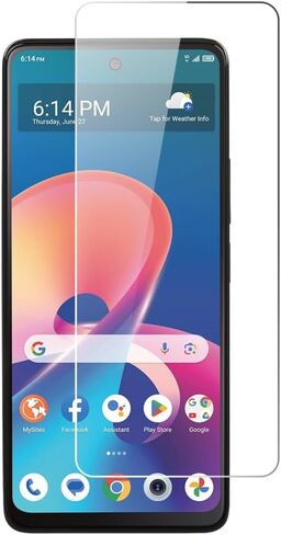 [3 Pack] Tempered Glass Compatible With TCL 50 XE 5G/50 XE NXTpaper 5G Screen protector With 9H Anti Scratch Transparent HD Clear Bubble Free Protective Film in Saudi Arabia