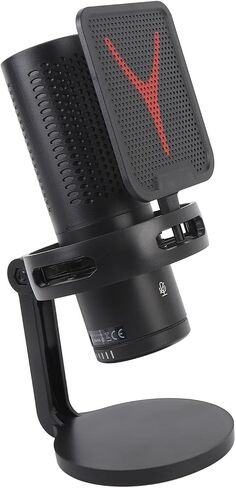 Rgb Gaming Microphone, Clear Sound Quality, USB Capacitor, Micro PC for Live Streaming in Saudi Arabia