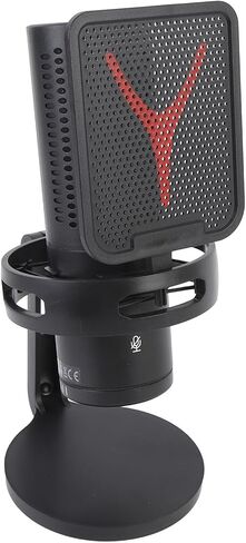 Rgb Gaming Microphone, Clear Sound Quality, USB Capacitor, Micro PC for Live Streaming in Saudi Arabia