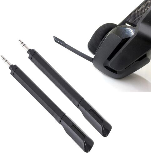 Detachable Noise Cancelling Microphones for G733 Wireless Gaming Headset.3.5mm Replacement Game Microphone for Gamers in Saudi Arabia