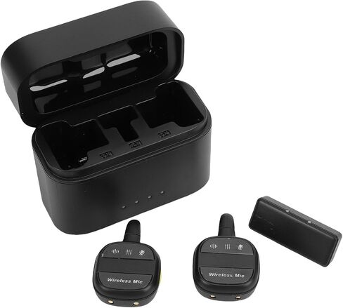 Plug and Play Wireless Lapel Microphones for Cameras Computers USB C for Vloggers in Saudi Arabia