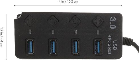 USB 3.0 Hub with 4 Independent Buttons for Laptop in Saudi Arabia
