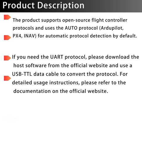 AERO SELFIE Infrared Ranging Module CV08 for Drones and Robotics ranging 20-8000mm with dToF Technology, 50Hz Frequency, UART/I2C Interface, 0.6g, 940nm wavelength in Saudi Arabia