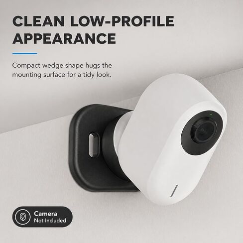 Angle Mount Bracket for Unifi G4 & G3 Instant Camera – Adjustable Wedge Holder | No-Drill Screw-In Installation | Tilted Corner Wall Ceiling Security Camera Mount for in Saudi Arabia