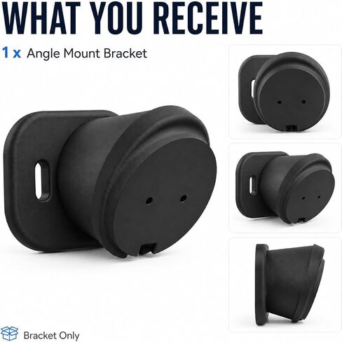 Angle Mount Bracket for Unifi G4 & G3 Instant Camera – Adjustable Wedge Holder | No-Drill Screw-In Installation | Tilted Corner Wall Ceiling Security Camera Mount for in Saudi Arabia