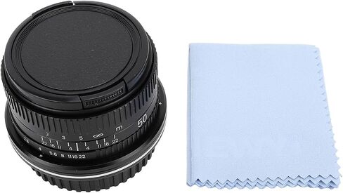 50mm F1.7 Large Aperture Manual Focus Lens, Exceptional Sharpness and Depth Rendering, Compatible with EF DSLR Cameras in Saudi Arabia