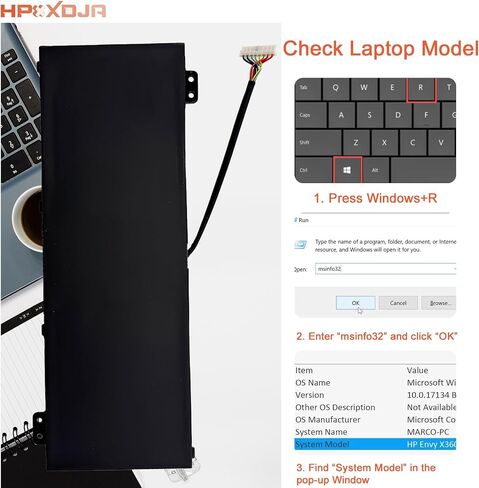 بطارية كمبيوتر محمول AP21D8M متوافقة مع Nitro 5 AN515-58 AN515-47 AN515-46 AN515-58-766R AN515-58-72QR AN515-58-56CL، Nitro 16 AN16-51 AN16-51-74BV Nitro V 15 ANV15-51 57.48 واط ساعي 3733 مللي أمبير 15.4 فولت in Kuwait