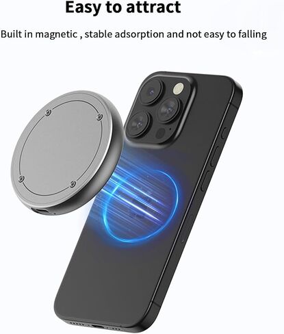 Magnetic M.2 NVMe SSD Enclosure, 10Gbps Aluminum NVMe SSD Case with USB 3.2 Gen2 Support 2230/2242 SSD,USB-C External SSD Case Compatible with iPhone 15 Pro/Max ProRes HDR Video Recording in Saudi Arabia