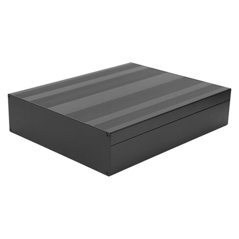 Hidyliu Aluminum Project Box Professional DIY Matte Black Enclosure Box/Cover for Electronic Products 50x178x220mm, Suitable for DIY Enthusiasts in Saudi Arabia