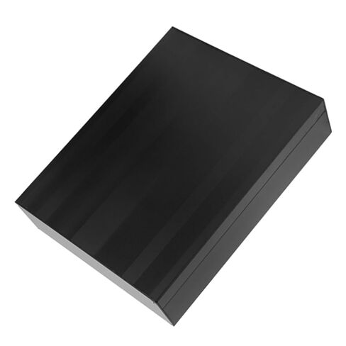 Hidyliu Aluminum Project Box Professional DIY Matte Black Enclosure Box/Cover for Electronic Products 50x178x220mm, Suitable for DIY Enthusiasts in Saudi Arabia