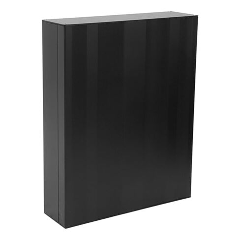 Hidyliu Aluminum Project Box Professional DIY Matte Black Enclosure Box/Cover for Electronic Products 50x178x220mm, Suitable for DIY Enthusiasts in Saudi Arabia