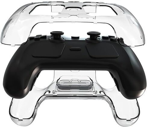 Ultra Clear Hard Transparent Crystal Protective Shell for Steam Controller 2 Game Controller, Thin Lightweight Anti-Collision Protective Cover with Surface in Saudi Arabia