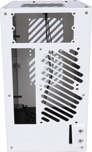 Acrylic PC Case Mini ITX Case Outdoor Desktop Transparent Computer Chassis 10.5L Transparent Panel 360 Degree Ventilation 2 Slot in Saudi Arabia