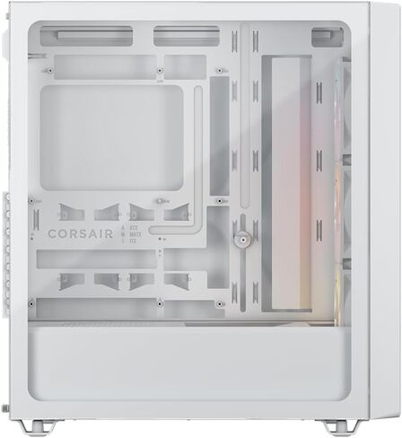 Corsair Case Power Supply Combo - 3200D RS ARGB, White mid-Tower Computer Case Bundle with RM1000e Fully Modular Low-Noise ATX Power Supply in Saudi Arabia