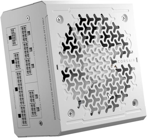 Corsair Case Power Supply Combo - 3200D RS ARGB, White mid-Tower Computer Case Bundle with RM1000e Fully Modular Low-Noise ATX Power Supply in Saudi Arabia