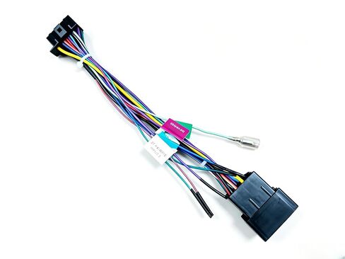 22-Pin to 16-Pin Car Stereo Wiring Harness Adapter, Universal ISO Stereo in Saudi Arabia