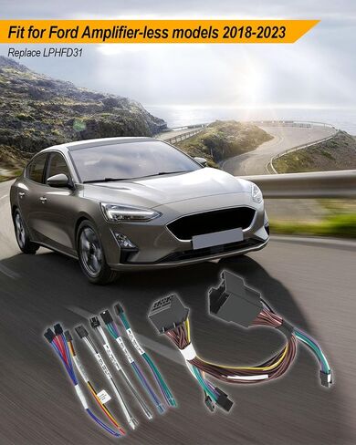 Advanced Audio Integration T-Harness Fit for Ford Amplifier-Less Models in Saudi Arabia