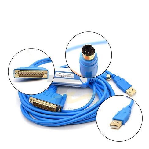 PLC Programming Cable Data Download USB-SC09 26P 3Meter for FX/1N/2N/2S/3S A Series in Saudi Arabia