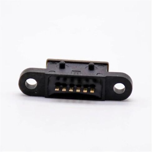 USB Connector 6Pin SMT Type C Female Socket with Seal Ring & Mounting Holes in Saudi Arabia