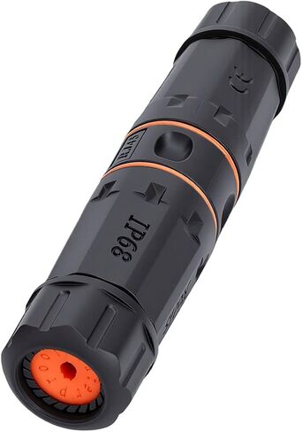 IP68 RJ45 Coupler Female to Female, Shielded Inline Adapter for Outdoor CCTV Industrial Use, Weatherproof Ethernet Connector, ToolFree Installation in Saudi Arabia