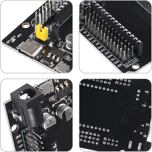 AITRIP 3PCS Breakout Board with USB Type-C Micro USB for ESP32 Development Board 30Pins (Expansion Board 3PCS in Saudi Arabia