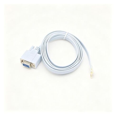 RJ45 Male to DB9 RS232 Female Console Rollover Cord Serial Port Adapter Cord for Network Router Switch Firewall Equipment in Saudi Arabia