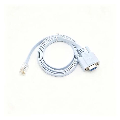 RJ45 Male to DB9 RS232 Female Console Rollover Cord Serial Port Adapter Cord for Network Router Switch Firewall Equipment in Saudi Arabia