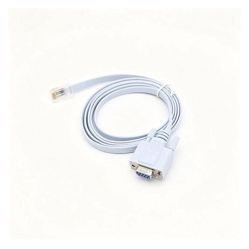 RJ45 Male to DB9 RS232 Female Console Rollover Cord Serial Port Adapter Cord for Network Router Switch Firewall Equipment in Saudi Arabia