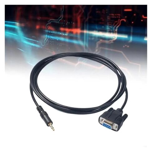 462E DB9 Female to 3.5mm Pl>UG*s Serial Converters Cord for Gluco Meter Wire in Saudi Arabia