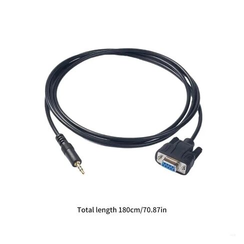 462E DB9 Female to 3.5mm Pl>UG*s Serial Converters Cord for Gluco Meter Wire in Saudi Arabia