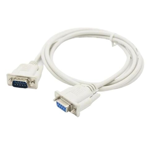 1.4M 4.5FT 2-3 Cross Connection Serial RS232 9-Pin Male to Female DB9 PC Converter Extension Cord for Scanner Printer(140cm,Male to Male) in Saudi Arabia