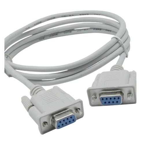 RS232 Cord to RS-232 DB9F to Female to DB9 Connector Serial Null Modem HDPE Insulation Design UL Standard in Saudi Arabia