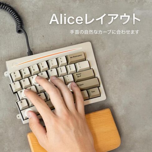 BAROCCOMiSTEL MD600 Alpha BT Rhino Non-RGB, TKL Ergonomic Mechanical Keyboard, 60% Split-Alice Layout, PBT Double Shot Keycap (Transparent), Bluetooth5.0, Mac/Windows OS Compatible (Clear) in Saudi Arabia
