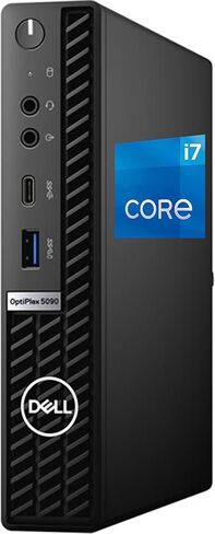 Dell OptiPlex 5090 Micro Desktop, Intel i7-11700- 32GB RAM, 2TB NVMe SSD, AC Wi-Fi, BT, USB Type-C, DisplayPort, HDMI, VGA, Windows 11 Pro in Saudi Arabia