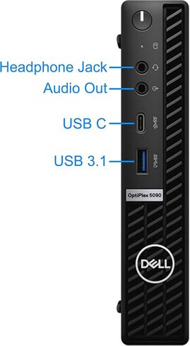 Dell OptiPlex 5090 Micro Desktop, Intel i7-11700- 32GB RAM, 2TB NVMe SSD, AC Wi-Fi, BT, USB Type-C, DisplayPort, HDMI, VGA, Windows 11 Pro in Saudi Arabia