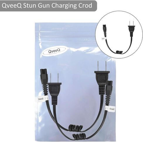 FCHO Stun Gun Charger Cord Compatible with Police Avenger Guard Dog 2Pack in Saudi Arabia