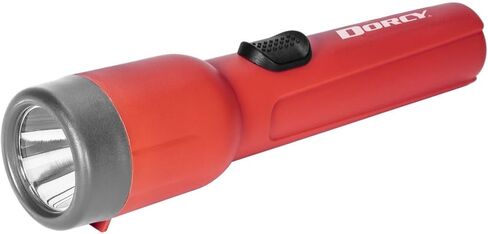 Dorcy 25-Lumen 2AA LED Deluxe Flashlight with 10-Hour Run Time and 50-Meter Beam Distance, Assorted Colors (41-2461) in Saudi Arabia