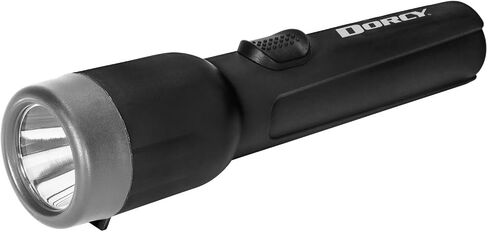 Dorcy 25-Lumen 2AA LED Deluxe Flashlight with 10-Hour Run Time and 50-Meter Beam Distance, Assorted Colors (41-2461) in Saudi Arabia