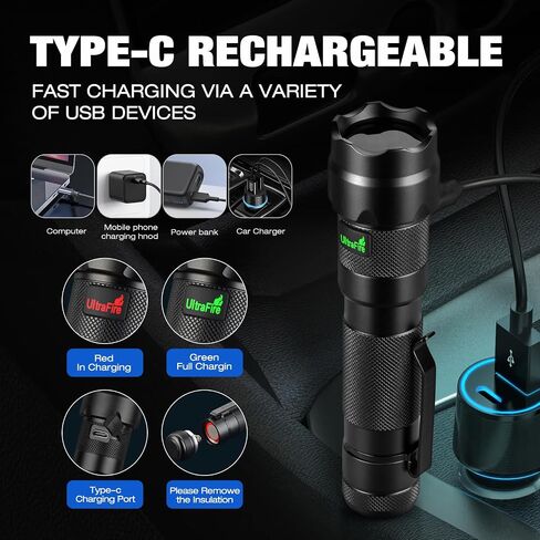 ULTRAFIRE Rechargeable 365nm UV Flashlight for Resin Curing UV Light in Saudi Arabia