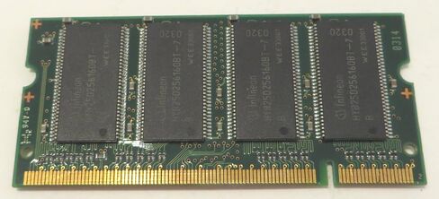 LAPTOP MEMORY, HYS64D32020GDL-7-B 32MX64 SDRAM PC2100S-2033-0-A1, 256MB, DDR, 133MHz, CL2, MALAYSIA in Saudi Arabia