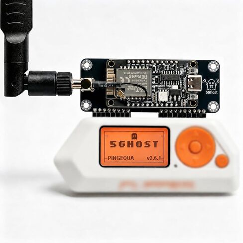 5Ghost Expansion Board for Flipper Zero, External Antenna, Black in Saudi Arabia