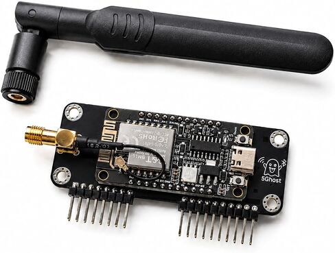 5Ghost Expansion Board for Flipper Zero, External Antenna, Black in Saudi Arabia