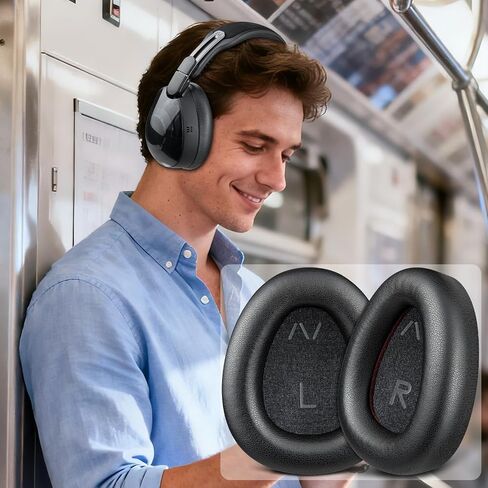 SOULWIT Earpads for Skullcandy Aviator 900 - Black in Saudi Arabia