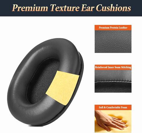 Earpads for Audio-Technica ATH-M50X/M40X/M30X/M20X/MSR7 Headsets in Saudi Arabia