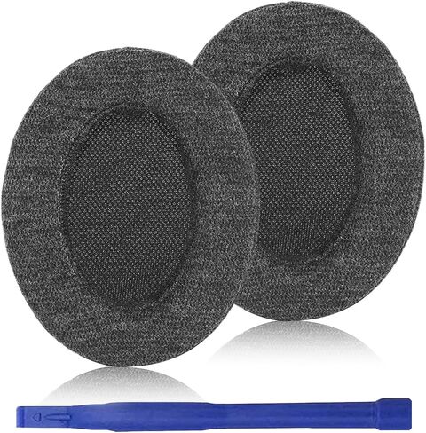 Adhiper Velour Replacement Ear Pads for Sony WH-XB910N - Black in Saudi Arabia