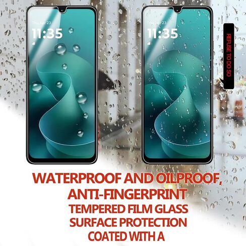 [2+2 Pack Tempered Glass Film For MOTO G06 Screen Protector 2-Pack with Camera Lens Protector 2-Pack in Saudi Arabia